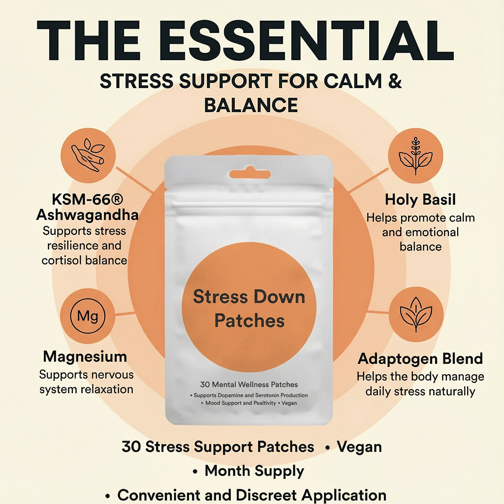 Elevate Stress Down Patches