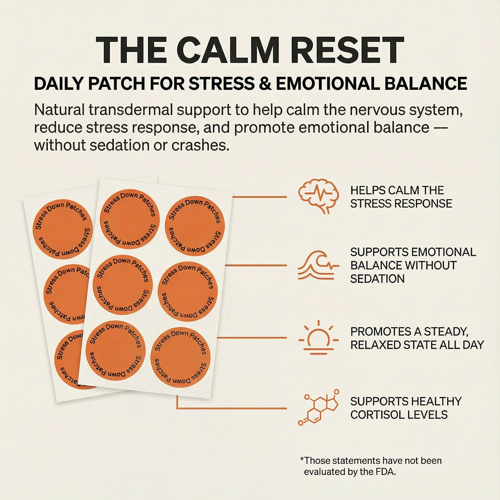 Elevate Stress Down Patches